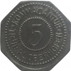 5 Pfennig - Oberhofen Kommandantur