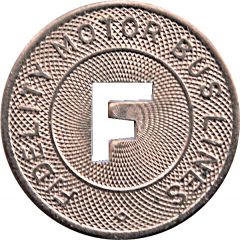 1 Student Fare - Fidelity Motor Bus Lines Massillon, Ohio