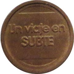 Metro Token - Buenos Aires Subte, yellow