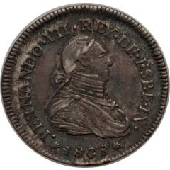 1 Real - Fernando VII Proclamation coinage
