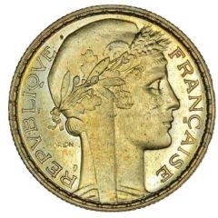 10 Francs pattern of Morlon