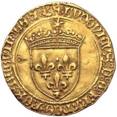 Gold Ecu with sun of Provence - Louis XII 3rd type