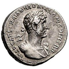 Denarius - Hadrian DIVI NER NEP P M TR P COS CONCORD, Concordia and Spes