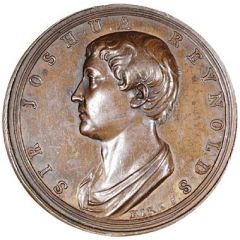 Medal - George III Joshua Reynolds, bronze