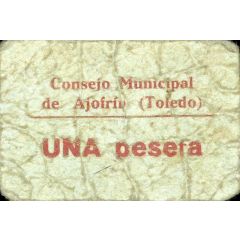 1 Peseta Ajofrín