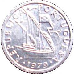 5 Escudos Miniature coin, Aluminium