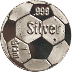 1 Gram - Pan Silver Company Soccer Ball