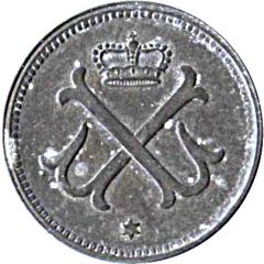 5 Centimes - Marie-Adelaïde Pattern Strike