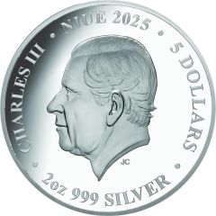 5 Dollars - Charles III Green Sea Turtle