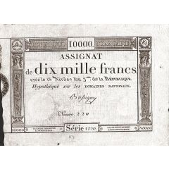 10 000 Francs Assignat