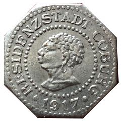 10 Pfennig - Coburg