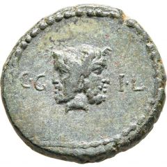 Hemiassarion - Janus Q LVCRETI L PONTI IIVIR COL DED PR, Lampsacus
