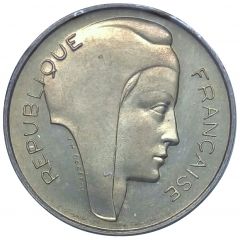 20 centimes 1961 essai de Coëffin