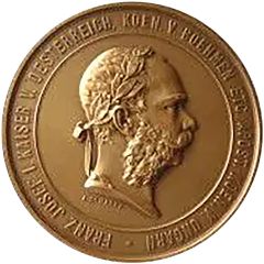 Francis Joseph I `Kriegsmedaille` 2nd of December 1873