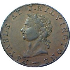 1/2 Penny Middlesex - Kilvington