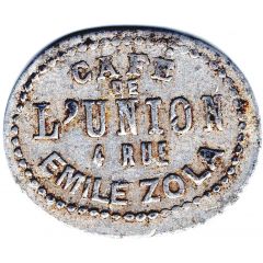 12 1/2 Centimes - Café de l`Union Saint Etienne