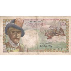 50 Francs - Belain d`Esnambuc