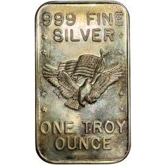 1 Ounce - Continental Coin Corp. U.S. Assay Silver 8 Stars
