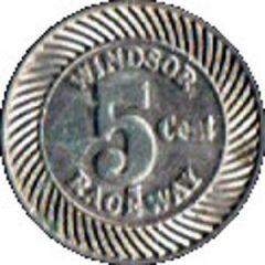 5 Cents - Windsor Raceway Windsor, Ontario