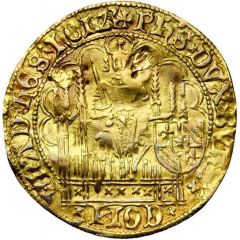 1/2 Gold Écu `Klinkaart` - Philip the Good