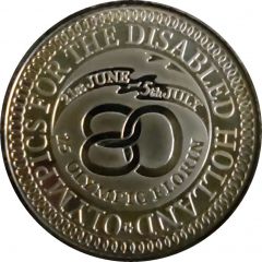 Medal - 25 Florin Olympics for the Disabled Holland