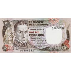 2000 Pesos Oro