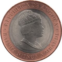 20 Kwanzas Rainha Njinga