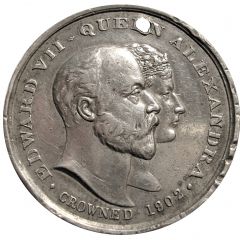 Medal - Edward VII Coronation, Pope & Co.