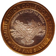 Token - Oneida Bingo and Casino - Limited Edition Collectors Series Green Bay, Wisconsin
