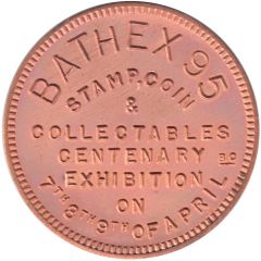 Medal - BATHEX95 Bathurst Philatelic Society