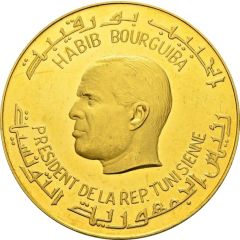 40 Dinars Republic 10th Anniversary, Pattern