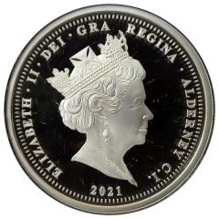 5 Pounds - Elizabeth II RNLI, Roy Barker I, Silver Proof