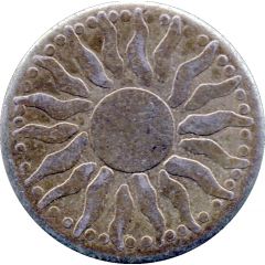Token Radiating sun