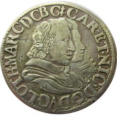 Teston - Charles IV and Nicole