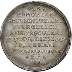 1/2 Thaler Bicentenary of the Reformation