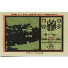 75 Pfennig Silhouette Series