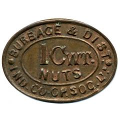 1 Cwt Nuts - Burbage and District Ind CSL Leicestershire