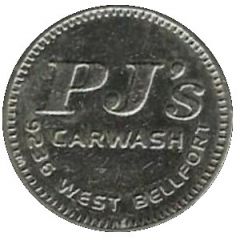 Token - PJ`s Houston, Texas