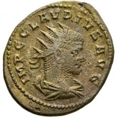 Antoninianus - Claudius II Gothicus FIDES AVG, Mercury
