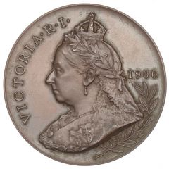 Medal - Victoria Royal Visit, bronze