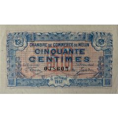 50 Centimes - Chambre de Commerce de Melun