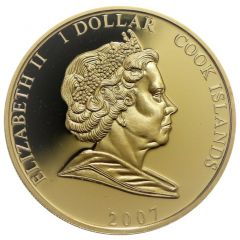 1 Dollar - Elizabeth II Queen Elizabeth II and Prince Philip in open necked shirts