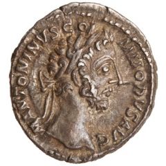 Denarius - Commodus TR P VII IMP IIII COS III P P, Annona