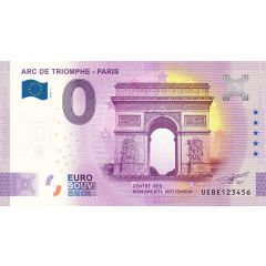 0 Euro - Arc De Triomphe - Paris