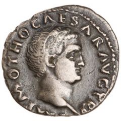 Denarius - Otho VICTORIA OTHONIS, Victory