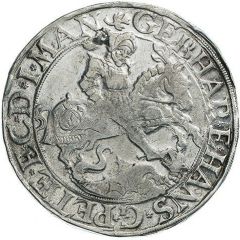1 Thaler - Gebhard VII, John George I and Peter Ernest I
