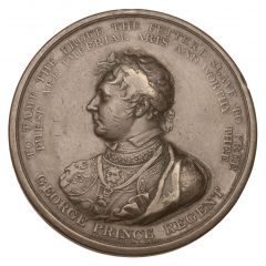 Medal - George III Bombardment of Algiers, bronze