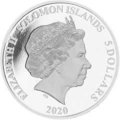 5 Dollars - Elizabeth II John Paul II