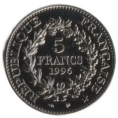5 francs Hercule de Dupré Essai