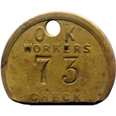 Token - Australasian Jam Company Temp Employee Wage Token